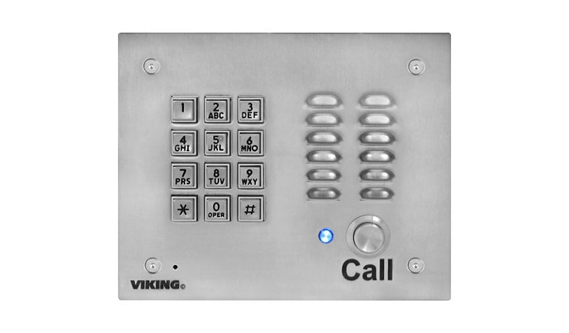 Viking Electronics VoIP Entry Phone System with Keypad and EWP