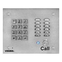 Viking Electronics VoIP Entry Phone System with Keypad and EWP