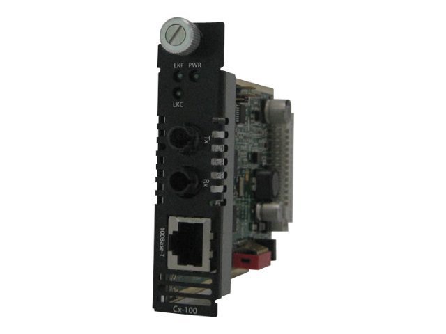 Perle CM-100-S2ST20 - fiber media converter - 100Mb LAN