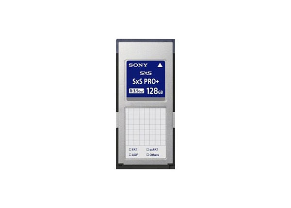 Sony SxS Pro+ D Series SBP-128D - flash memory card - 128 GB