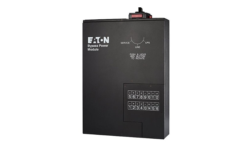 Eaton BPM Bypass Power Module Wall-mount or rackmount 3U Black Split-phase 9PXM 9170+ 9155 9PXSP 8-10K