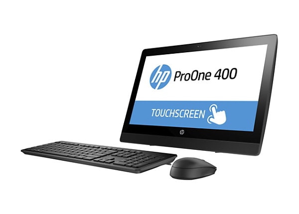 HP ProOne 400 G3 - all-in-one - Core i3 7100T 3.4 GHz - 4 GB - 500 GB - LED 20" - US