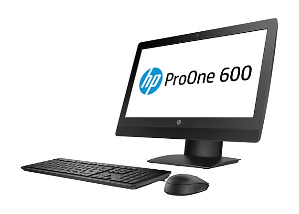 HP ProOne 600 G3 - all-in-one - Core i5 7500 3.4 GHz - 8 GB - 256 GB - LED 21.5" - US