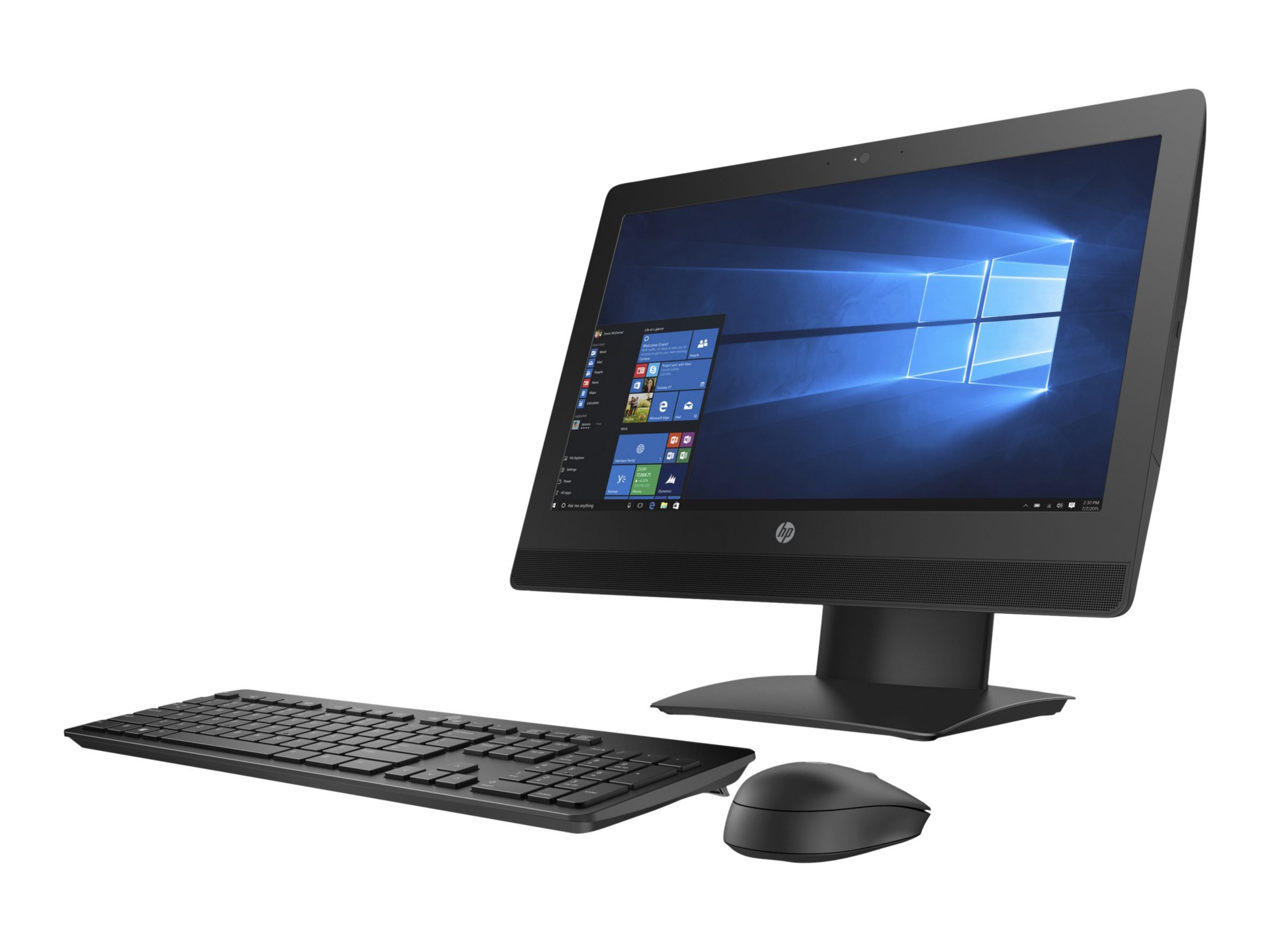 HP ProOne 400 G3 - all-in-one - Core i5 7500T 2.7 GHz - 4 GB - 500 GB - LED 20" - US