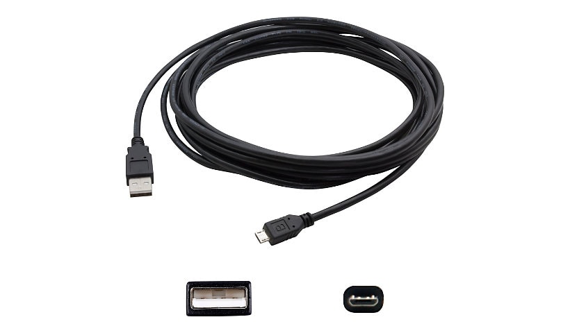 Proline - USB cable - USB to Micro-USB Type A - 15 ft