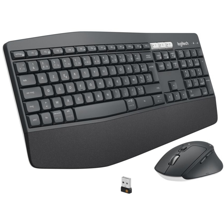 Logitech Performances du MK850 - ensemble clavier et souris - Français Périphérique d'entrée