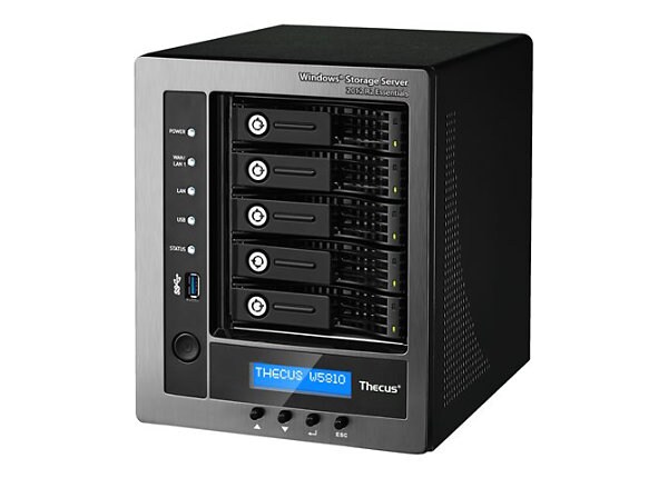 Thecus Technology W5810 - NAS server - 0 GB