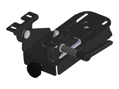 Gamber-Johnson Locking Slide Arm mounting component - for notebook / tablet - black powder coat