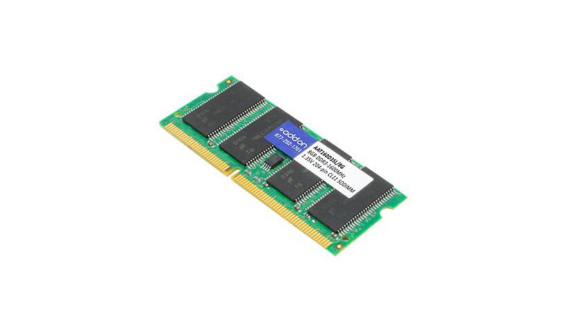 AddOn - DDR3 - module - 8 GB - SO-DIMM 204-pin - 1600 MHz / PC3-12800 - unb