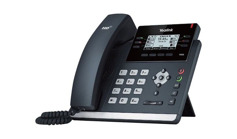 Yealink Skype for Business HD IP Phone T42S - VoIP phone