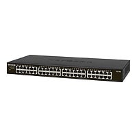 NETGEAR GS348 - switch - 48 ports - unmanaged - rack-mountable