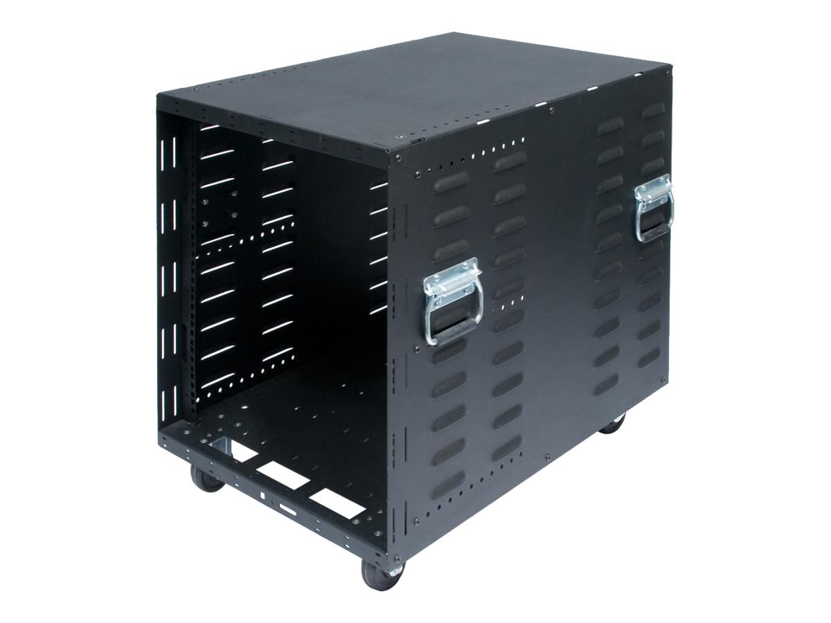 Rack Solutions Heavy Duty Casters and Lifting Handles for Portable Server Rack