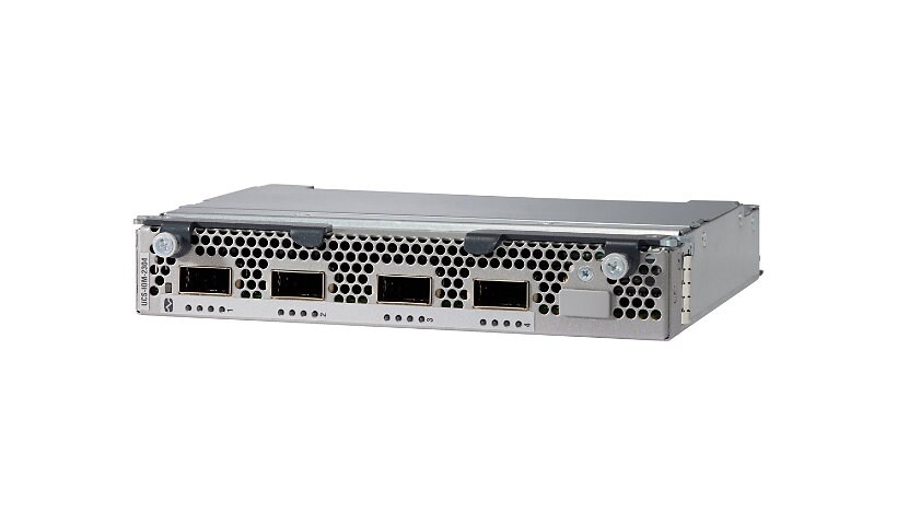 Cisco UCS 2304 Fabric Extender - expansion module - 40Gb Ethernet / FCoE QSFP+ x 4 + 40Gb Ethernet (backplane) x 8