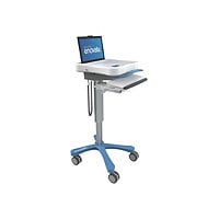 Encore Non Powered Laptop Workstation, with lockable CPU Compartment