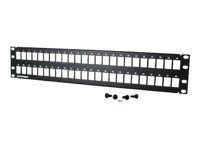Ortronics TechChoice patch panel - 2U