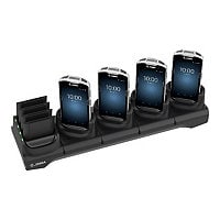 Zebra 5Slot Charge Only Cradle w/Spare Battery Charger - handheld charging