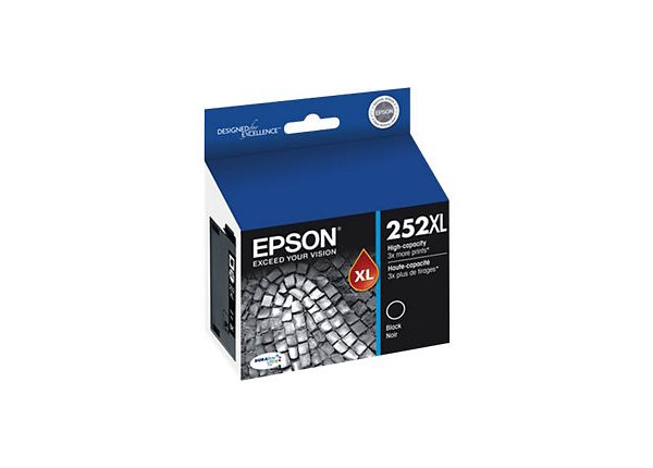 Epson 252XL - XL - black - original - ink cartridge