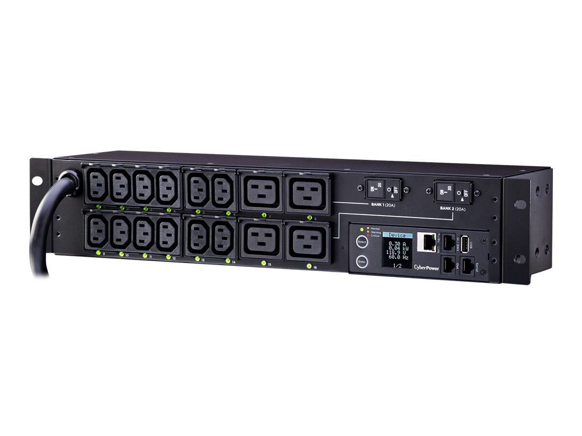 CyberPower Switched Metered-by-Outlet PDU81008 - unité de distribution secteur