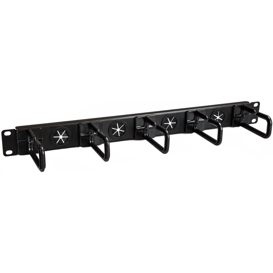 StarTech.com Panneau de gestion de câbles 1U 19 pour rack - Guide pour  câbles en métal