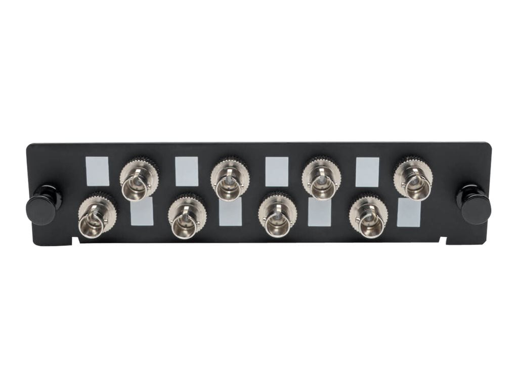 Eaton Tripp Lite Series Toolless Pass-Through Fiber Patch Panel MMF/SMF 8 ST Connectors - patch panel