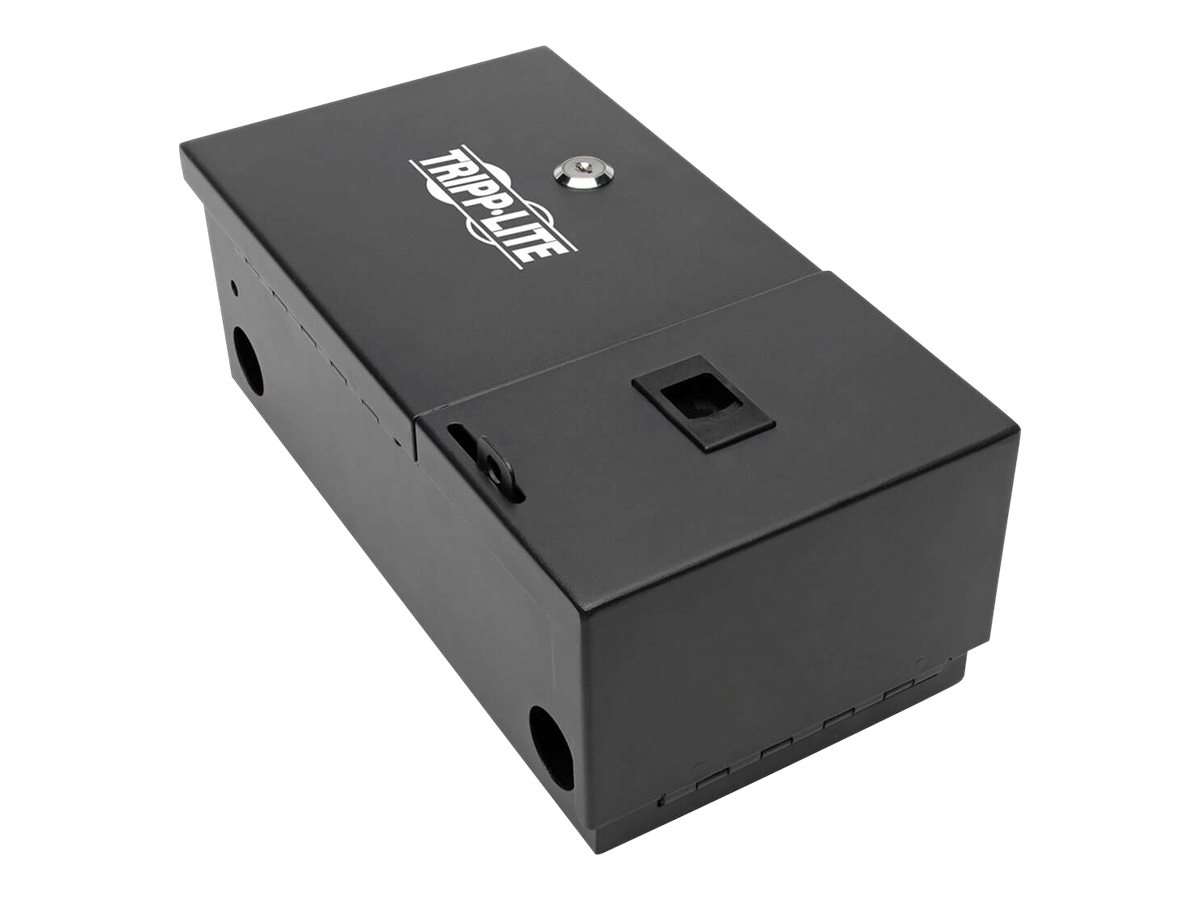 Tripp Lite Fiber Optic Wallmount Distribution Enclosure, 2-Panel Capacity