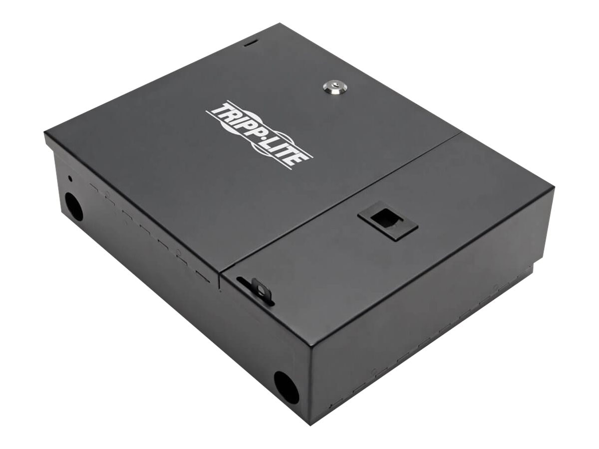 Eaton Tripp Lite Series Fiber Optic Wallmount Distribution Enclosure, 4-Panel Capacity - fiber-optic distribution box
