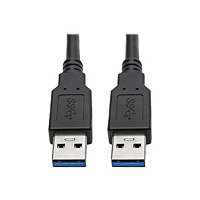 Eaton Tripp Lite Series USB 3.0 SuperSpeed A to A Cable for USB 3.0 All-in-One Keystone/Panel Mount Couplers (M/M),