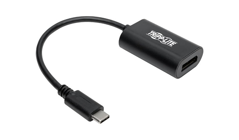 Tripp Lite USB C to DisplayPort Video Adapter Converter 4K x 2K @ 60Hz, Black, USB Type C to DP, USB-C, USB Type-C 6in -