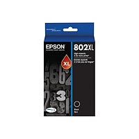 Epson 802XL With Sensor - High Capacity - black - original - ink cartridge