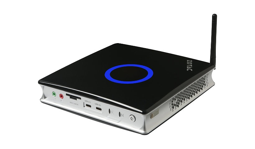 ZOTAC ZBOX M Series MI548 - mini PC - Core i5 7200U 2.5 GHz - 0 GB - no HDD