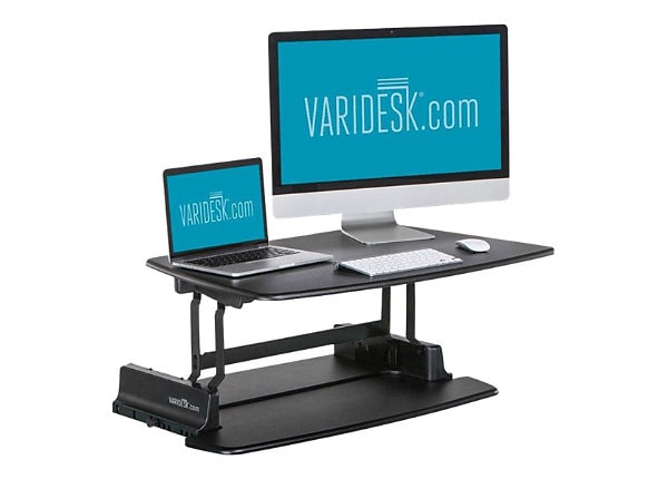 VARIDESK Pro 36 - Sit Stand Desk Solution - Black