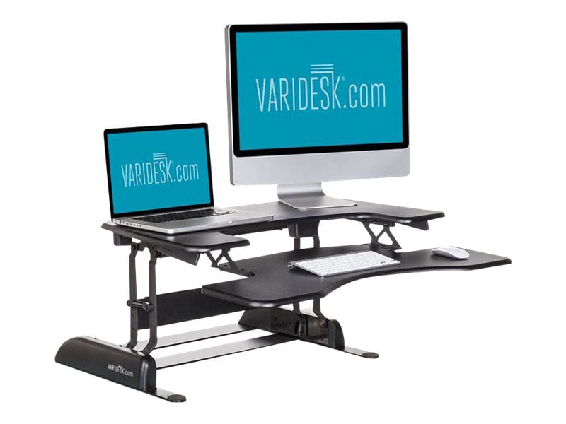 VARIDESK Pro Plus 36 - Sit Stand Desk Solution - Black              
