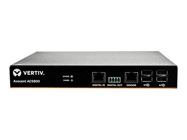 Vertiv Avocent ACS 800 2-Port Serial Console Server, AC Power, Compact
