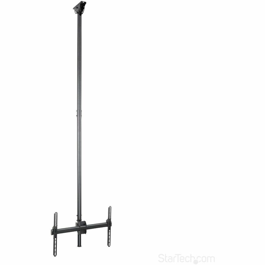 StarTech.com Ceiling TV Mount - 8.2' to 9.8' Long Pole - For 32" to 75" TVs