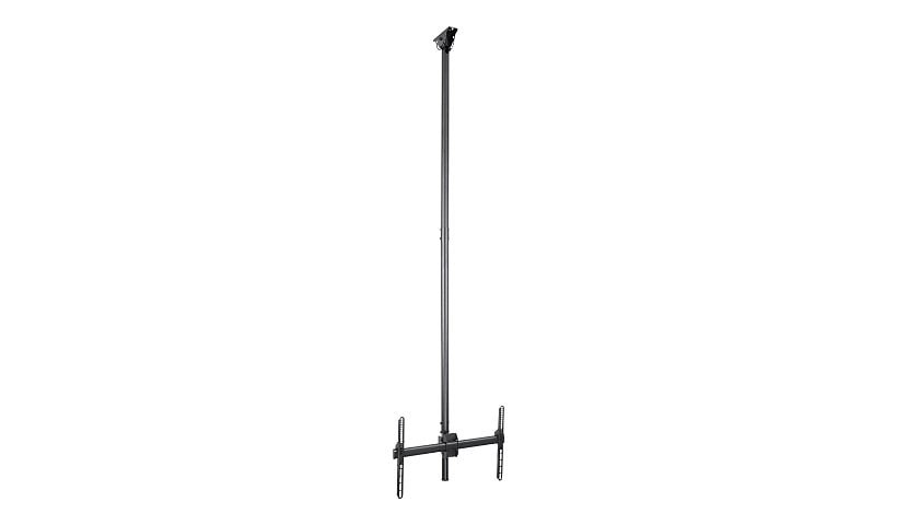 StarTech.com Ceiling TV Mount - 8.2' to 9.8' Long Pole - For 32" to 75" TVs