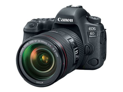 een paar regeling Fabrikant Canon EOS 6D Mark II - digital camera EF 24-105mm F/4 L IS II USM lens -  1897C009 - -