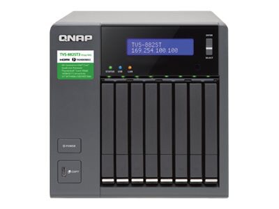 QNAP TVS-882ST3 - NAS server - 0 GB