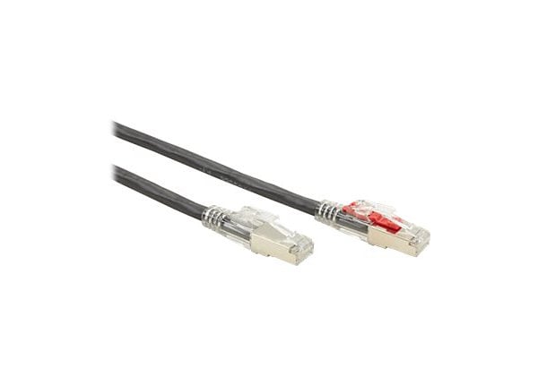 Black Box GigaBase 3 patch cable - 3 ft - black