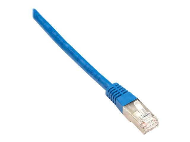 Black Box 10ft Shielded Blue Cat5 Cat5e 100Mhz Ethernet Patch Cable