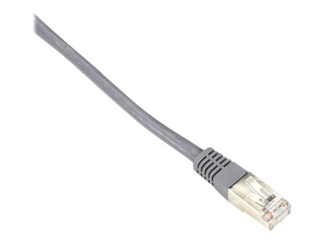 Black Box 2ft Shielded Gray Cat5 Cat5e 100Mhz Ethernet Patch Cable, 2'