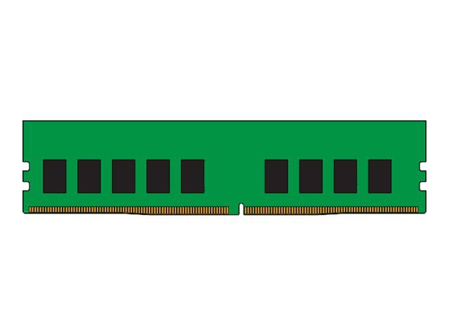 Kingston ValueRAM - DDR4 - kit - 16 GB: 2 x 8 GB - DIMM 288-pin - 2400 MHz