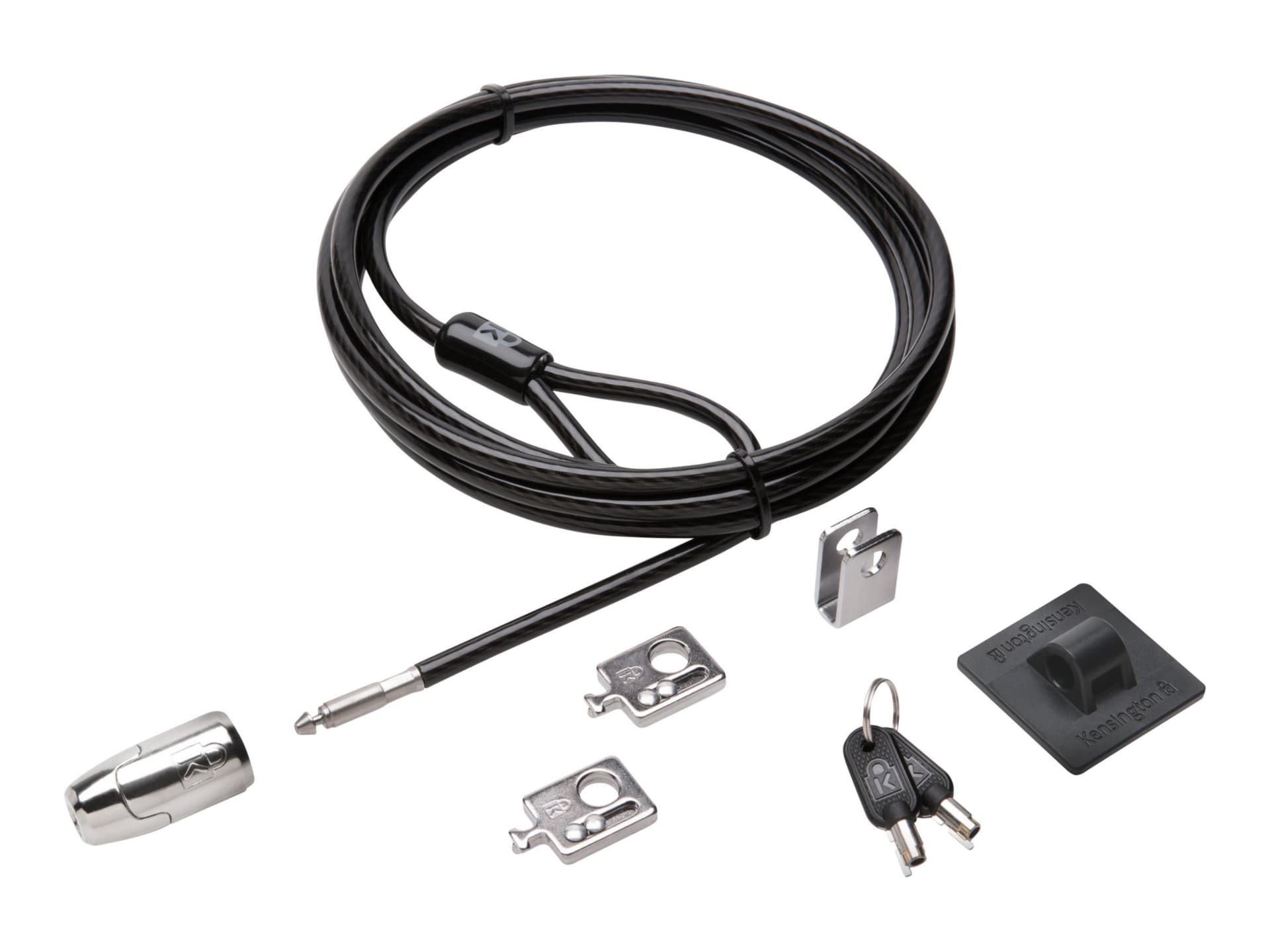 Kensington Desktop and Peripherals Standard Keyed Locking Kit 2.0 - security cable lock