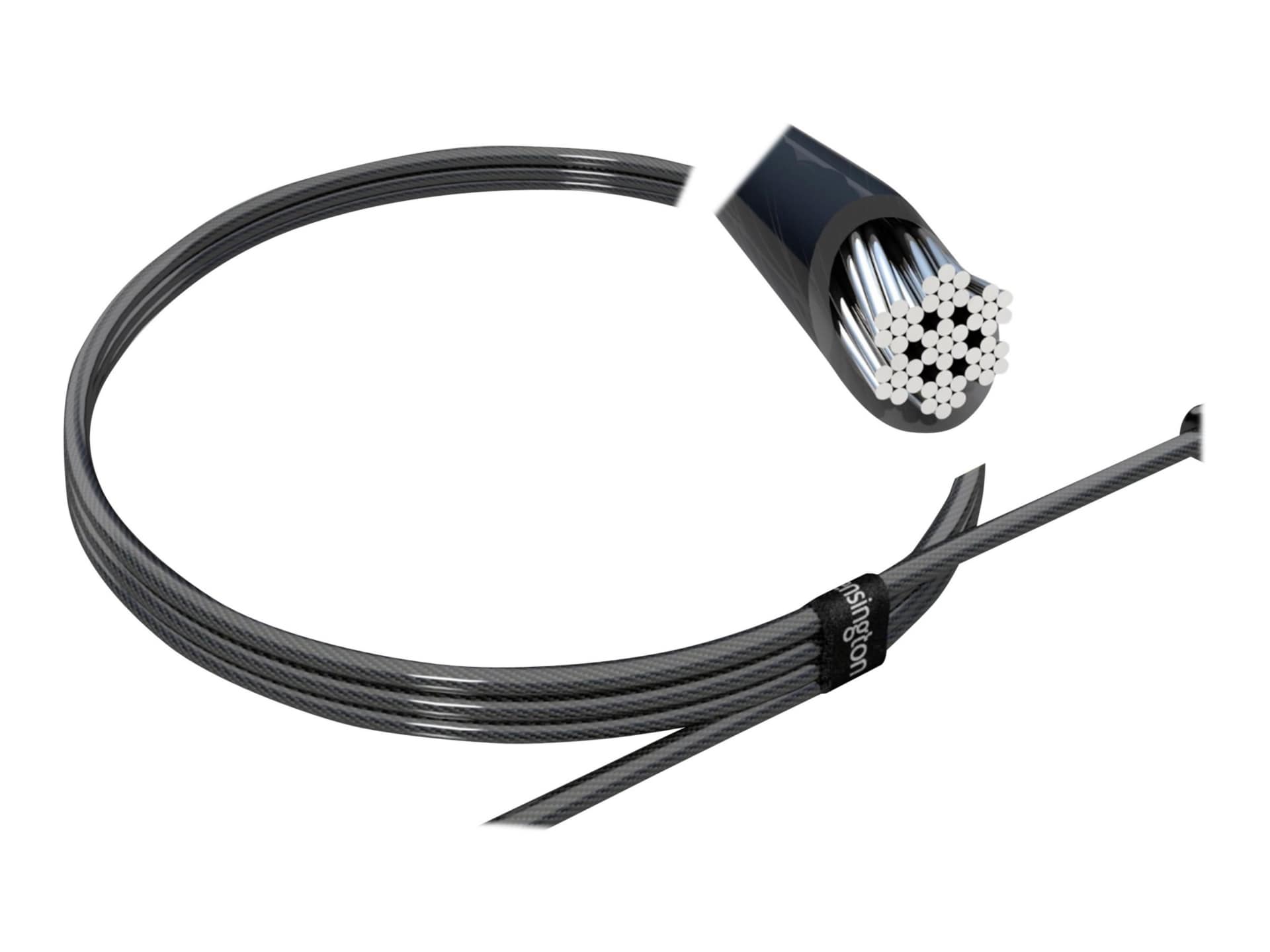 Thumbnail 2 of 15 for Kensington Desktop and Peripherals Standard Keyed Locking Kit 2.0 - security cable lock