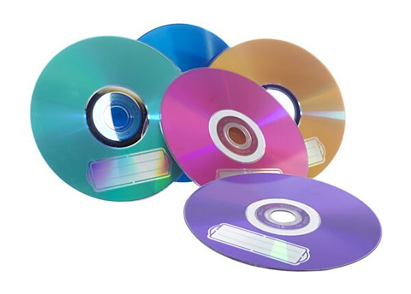 Verbatim Color - CD-R x 10 - 700 MB - storage media