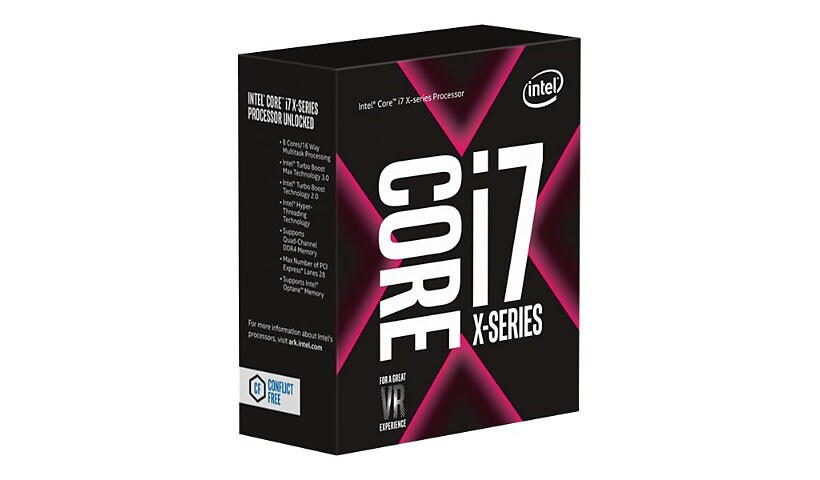 Intel Core i7 7820X X-series / 3.6 GHz processor