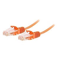 C2G 3ft Cat6 Ethernet Cable - Slim - Snagless Unshielded (UTP) - Orange - patch cable - 91.4 cm - orange