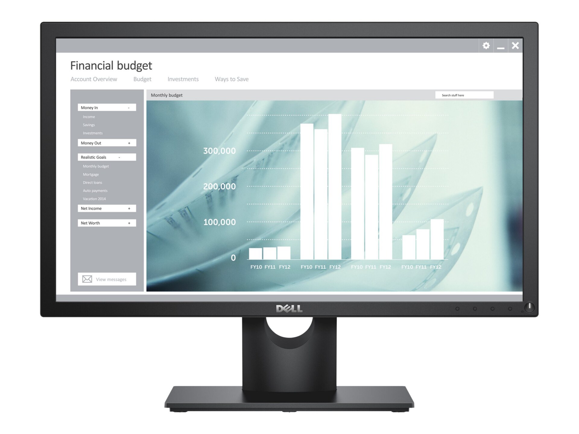 Dell E2218HN - LED monitor - Full HD (1080p) - 22"