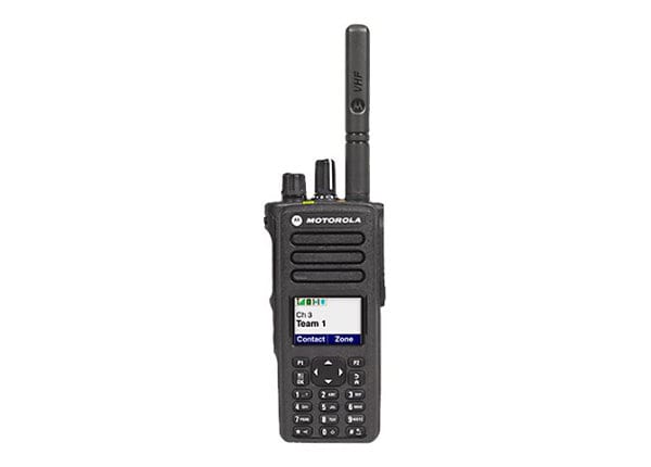 Motorola MOTOTRBO XPR7580e two-way radio - 800/900 MHz