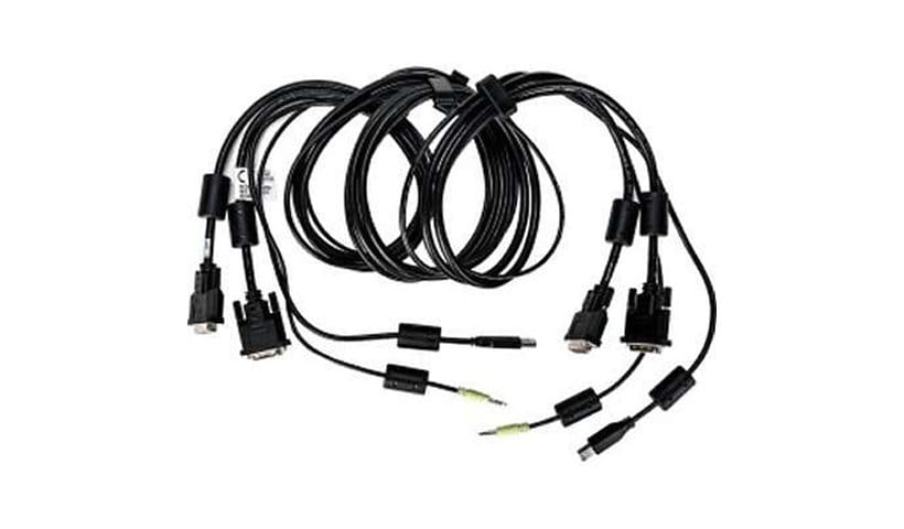 Avocent video / USB / audio cable - 10 ft