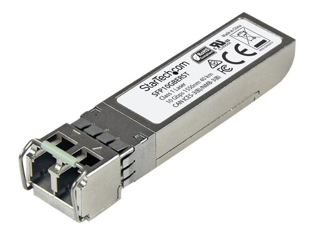 StarTech.com MSA Uncoded SFP+ Module - 10GBASE-ER - 10GE Gigabit Ethernet SFP+ 10GbE Single Mode Fiber (SMF) Optic